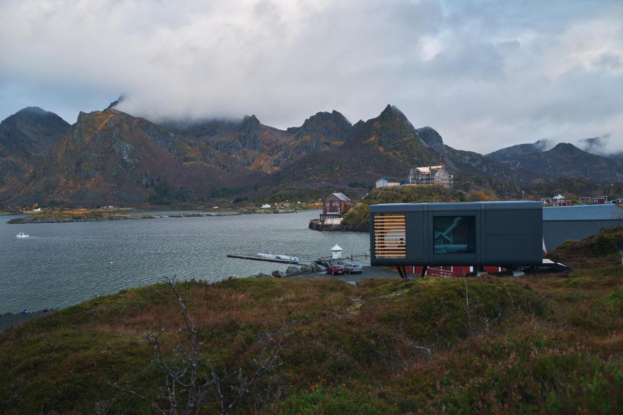 Hotel Sandvika Camping Kabelvåg Exteriér fotografie