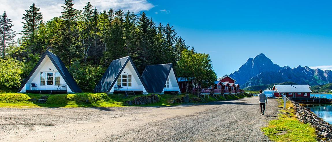 Hotel Sandvika Camping Kabelvåg Exteriér fotografie