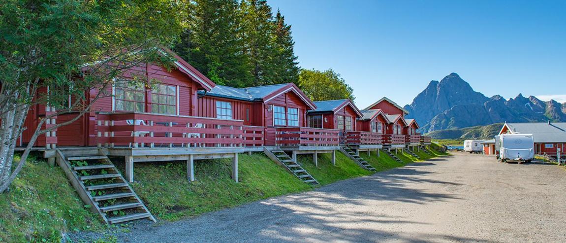 Hotel Sandvika Camping Kabelvåg Exteriér fotografie