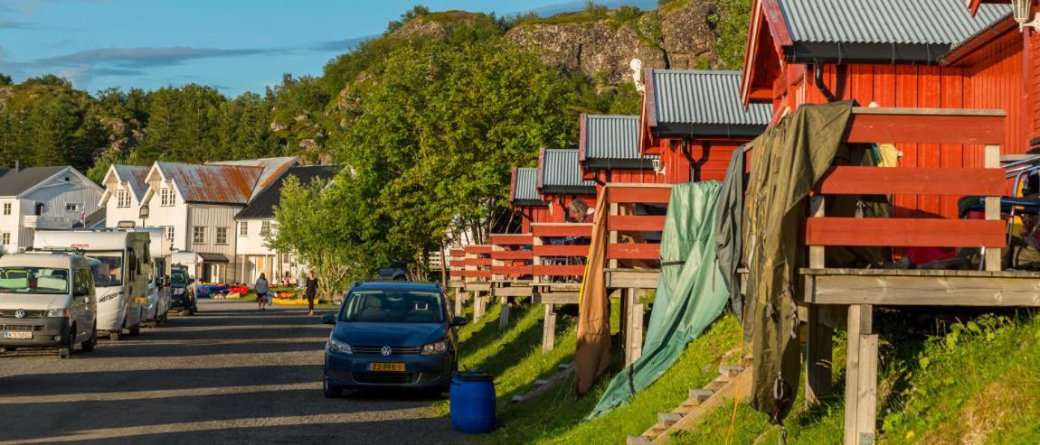 Hotel Sandvika Camping Kabelvåg Exteriér fotografie