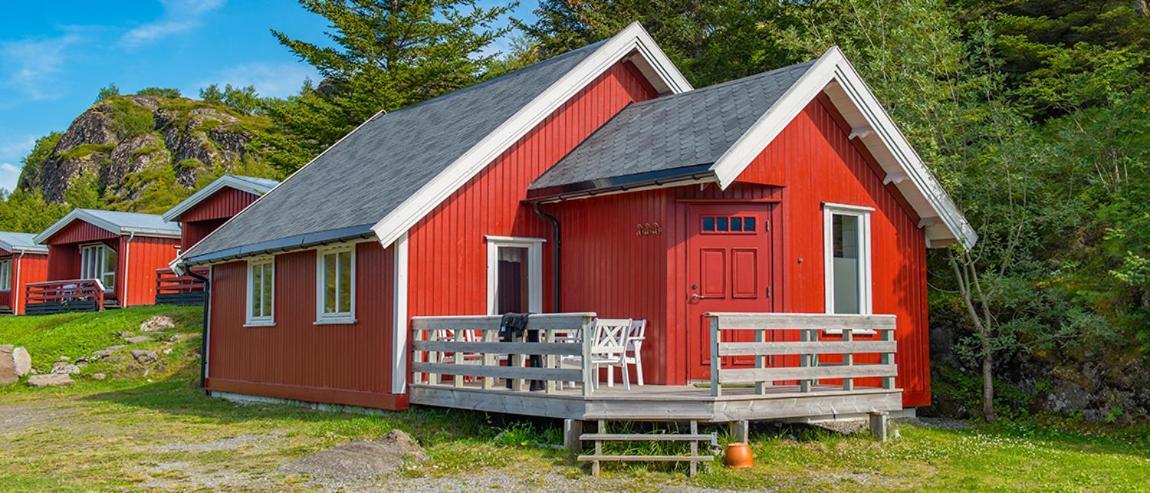 Hotel Sandvika Camping Kabelvåg Exteriér fotografie