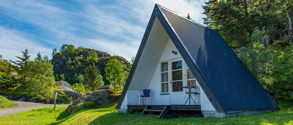Hotel Sandvika Camping Kabelvåg Exteriér fotografie