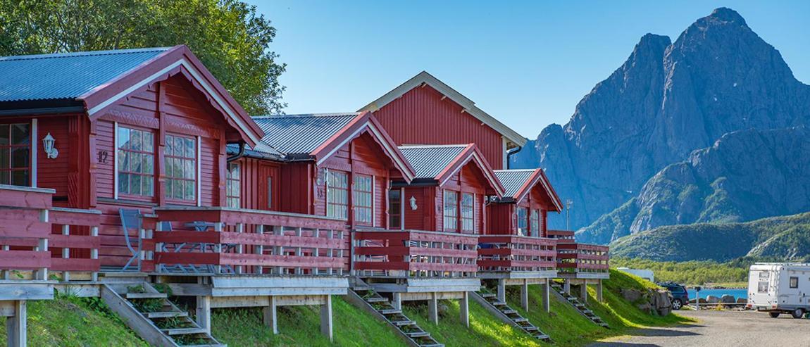 Hotel Sandvika Camping Kabelvåg Exteriér fotografie