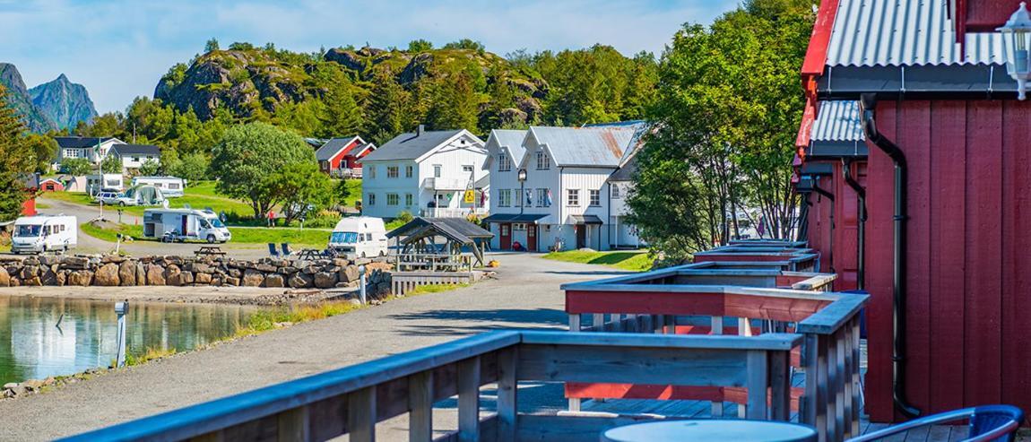Hotel Sandvika Camping Kabelvåg Exteriér fotografie