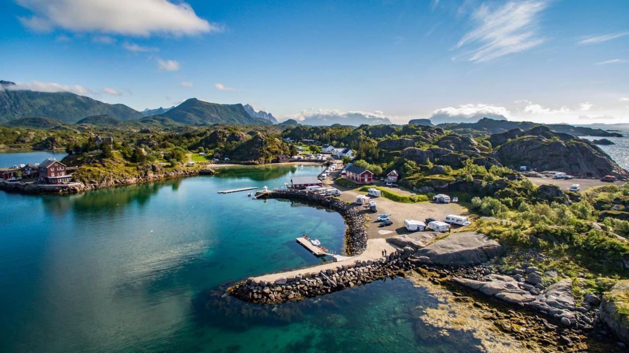 Hotel Sandvika Camping Kabelvåg Exteriér fotografie