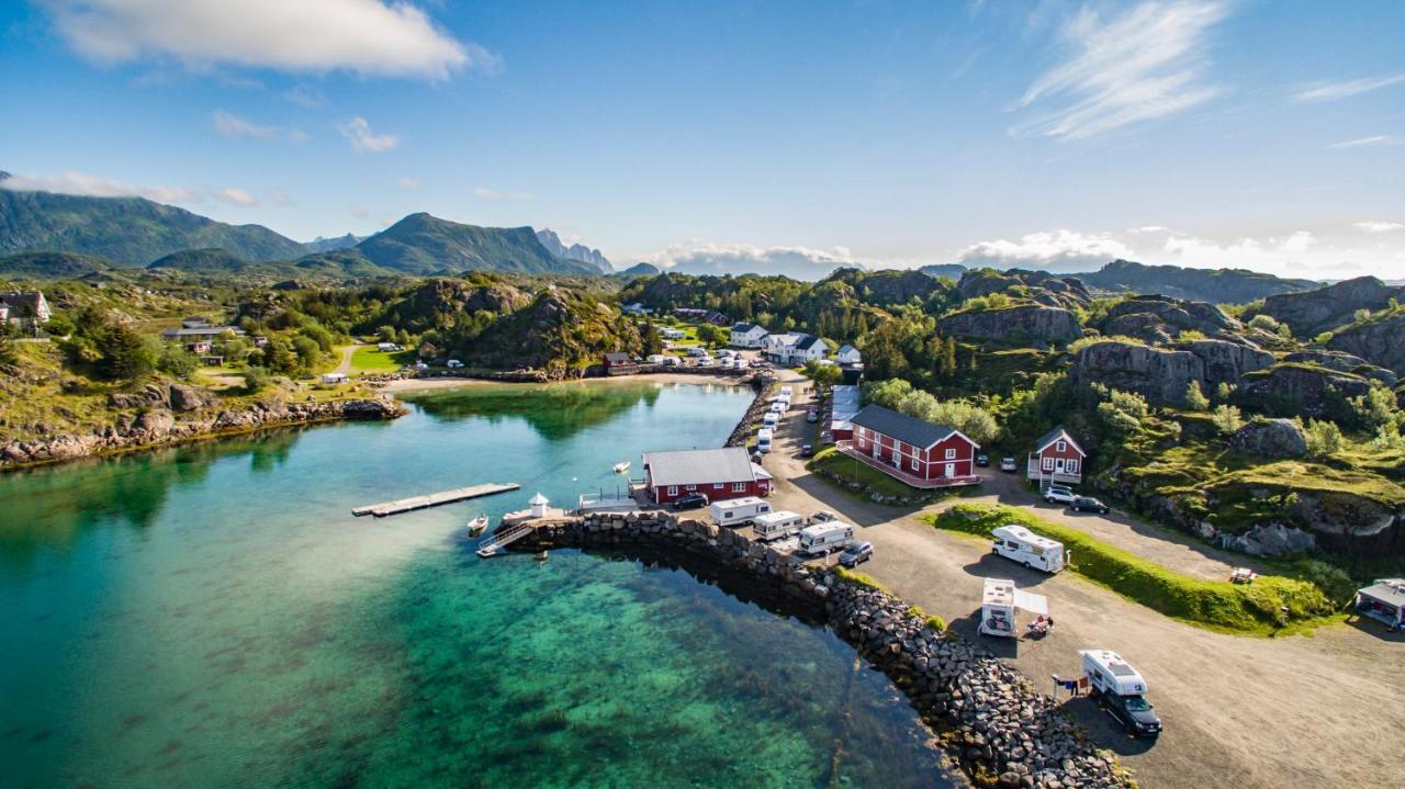 Hotel Sandvika Camping Kabelvåg Exteriér fotografie